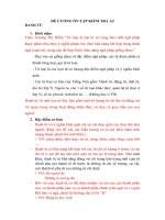 ĐỀ CƯƠNG ôn tập KIỂM TRA a2 ngữ pháp ngữ dụng