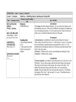 Grade 3 unit 1 lesson 2 period 10 