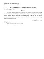 Nga   đề nộp giữa kì 1 t + TV 22  23 