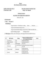KHGD hoat động trải nghiệm  lớp 6 năm 2022 2023 