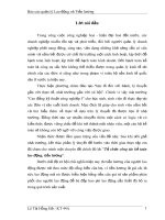 Đề tài luận văn tốt nghiệp tổ chức công tác kế toán lao động, tiền lương công ty khai thác công trình thủy lợi mỹ đức 