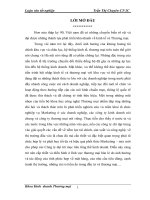 Hoàn thiện phối thức marketing mix tại xí nghiệp thương mại thuộc công ty dịch vụ hàng không sân bay nội bài 