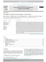 co invaders the effects of alien parasites on native hosts 