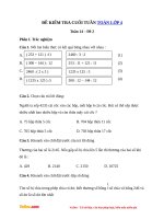 de kiem tra toan cuoi tuan lop 4 tuan 14 de 2 