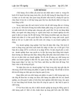 Đề tài một số giải pháp cơ bản nhằm từng bước triển khai áp dụng TQM ở công ty dệt 19  5 hà nội 