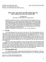 Bình đẳng giới trong truyền thống dân tộc qua ca dao, tục ngữ người việt 