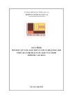 Giáo trình Kỹ năng giao tiếp và tâm lý khách du lịch (Ngành: Quản trị du lịch và lữ hành - Cao đẳng) - Trường Cao đẳng Lào Cai