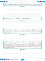 Tổng hợp một số đề thi thử cuối học kỳ 2 môn Toán lớp 10: Phần 2 - Nguyễn Hoàng Việt