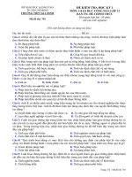 Đề KIỂM TRA CUỐI KÌ HỌC KÌ I Có đáp án NK 2021 2022 Môn Địa lý 12 Trường THPT Gia Định Cơ bản