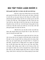 Triết học Mac  Lenin Đại học Luật Hà Nội: Cách giải quyết mặt thứ hai vấn đề cơ bản của triết học? Lấy ví dụ phân biệt thuyết khả tri duy vật với thuyết khả tri duy tâm?