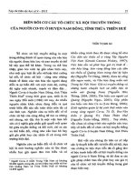 Biến đổi cơ cấu tổ chức xã hội truyền thống của người Cơ-Tu ở huyện Nam Đông, tỉnh Thừa Thiên Huế.pdf