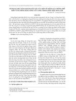 Đánh giá khả năng kháng rầy nâu của một số giống lúa trồng phổ biến vùng đồng bằng sông Cửu Long trong điều kiện nhà lưới