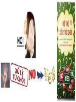 KỸ NĂNG TĂNG CƯỜNG TRONG VIỆC XỬ LÝ TỪ CHỐI