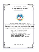 QUAN ĐIỂM BIỆN CHỨNG DUY VẬT VỀ MỐI QUAN HỆ BIỆN CHỨNG GIỮA BẢN CHẤT VÀ HIỆN TƯỢNG VÀ Ý NGHĨA CỦA VIỆC NGHIÊN CỨU QUAN ĐIỂM ĐÓ TRONG NGHIÊN CỨU, HỌC TẬP CỦA SINH VIÊN