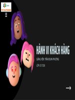 PPT  Assignment  Nhóm 1  Robot hút bụi  EC17203