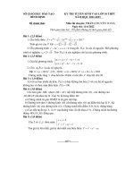 ĐỀ Tuyển sinh vào LỚP 10 MÔN TOÁN chuyên năm 2022  2023 Trường THCS Bình Định