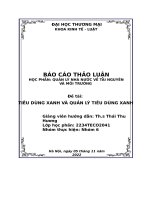 Báo cáo thảo luận học phần quản lý nhà nước về tài nguyên và môi trường.pdf