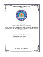 Nghiên cứu các nhân tố ảnh hưởng đến quyết định duy trì thói quen thể dục thể thao của sinh viên trường đại học thương mại.pdf