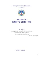 Bài tập lớn kinh tế chính trị thực trạng hội nhập kinh tế quốc tế ở việt nam hiện nay.pdf