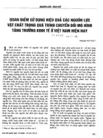 Quan điểm sử dụng hiệu quả các nguồn lực vật chất trong quá trình chuyển đổi mô hình tăng trưởng kinh tế ở Việt Nam hiện nay.pdf