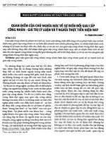 Quan điểm của chủ nghĩa Mác về sự biến đổi giai cấp công nhân - giá trị lý luận và ý nghĩa thực tiến hiện nay.pdf