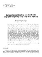Sự lựa chọn nghề nghiệp của thanh niên làng nghề vùng Đồng bằng sông Hồng hiện nay.pdf