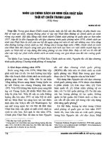 Nhìn lại chính sách an ninh của Nhật Bản thời kỳ chiến tranh lạnh.pdf