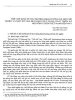 Thể chế kinh tế thị trường định hướng xã hội chủ nghĩa và một số vấn đề trong xây dựng, phát triển xã hội nông thôn Việt Nam hiện nay.pdf