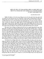 Một số yếu tố ảnh hưởng đến cơ hội tiếp cận dịch vụ chăm sóc sức khỏe của người nghèo ở Việt Nam hiện nay.pdf