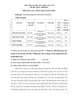Sáng kiến kinh nghiệm, SKKN - Nâng cao chất lượng dạy nội dung về câu cho học sinh lớp 4 thông qua việc sử dụng các thủ pháp phân biệt thành phần câu