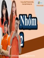 HÀNH VI KHÁCH HÀNG mục tiêu mô tả CÔNG TY, THỊ TRƯỜNG NGÀNH HÀNG sản PHẨM BÁNH TRUNG THU KINH đô 