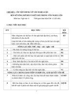 Giáo án tự chọn ngữ văn 11 soạn chuẩn cv 5512 mới nhất (kì 2) 