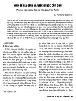 Kinh tế gia đình và việc đi học của con (nghiên cứu trường hợp xã lộc hoà, nam định) 