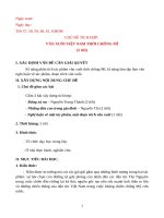 Giáo án chủ đề tích hợp ngữ văn 12  cv 3280  chủ đề văn xuôi chống mỹ 