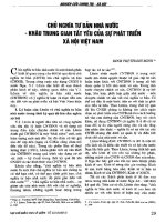 Chủ nghĩa tư bản nhà nước - khâu trung gian tất yếu của sự phát triển xã hội Việt Nam.pdf