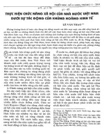 Thực hiện chức năng xã hội của nhà nước Việt Nam dưới sự tác động của khủng hoảng Kinh tế.pdf