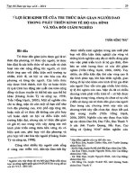 Lợi ích kinh tế của tri thức dân gian người Dao trong phát triển kinh tế hộ gia đình và xóa đói giảm nghèo.pdf