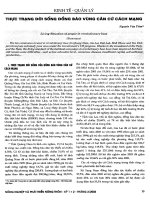 Thực trạng đời sống đồng bào vùng căn cứ cách mạng 