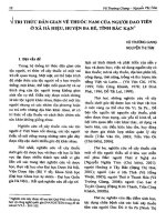 Tri thức dân gian về thuốc nam của người Dao Tiền ở xã Hà Hiệu, huyện Ba Bể, tỉnh Bắc Kạn.pdf