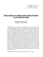 Bạo lực giữa vợ và chồng ở khu vực Bắc Trung Bộ và các yếu tố tác động.pdf