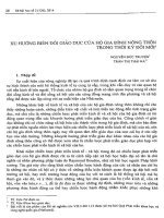 Xu hướng biến đổi giáo dục của hộ gia đình nông thôn trong thời kỳ đổi mới.pdf