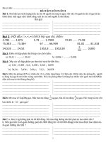 BÀI tập TUẦN lớp 5 bộ 2 PHIẾU số  (8) 