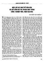 Một số suy nghĩ về văn hóa và lối sống đô thị trong quá trình công nghiệp hóa, hiện đại hóa.pdf