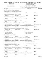 de giua hoc ky 1 toan 6 nam 2022 2023 phong gddt viet yen bac giang