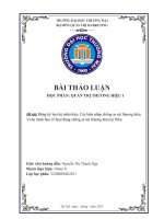 Đăng ký bảo hộ nhãn hiệu  các biện pháp chống sa sút thương hiệu  ví dụ minh họa về hoạt động chống sa sút thương hiệu tại nike