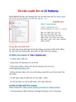 Cô hạt cát   bài tập luyện âm 37 patterns