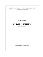 GIÁO TRÌNH VI ĐIỀU KHIỂN