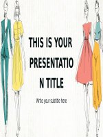 (Mẫu powerpoint) carnelian free presentation template 