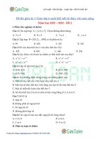 de thi giua ki 1 toan lop 6 sach ket noi tri thuc voi cuoc song de 2 