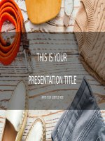 (Mẫu powerpoint) victoria free presentation template 